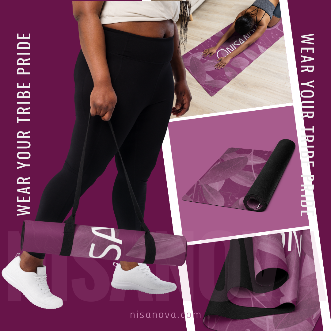 NisaNova Purple Yoga mat