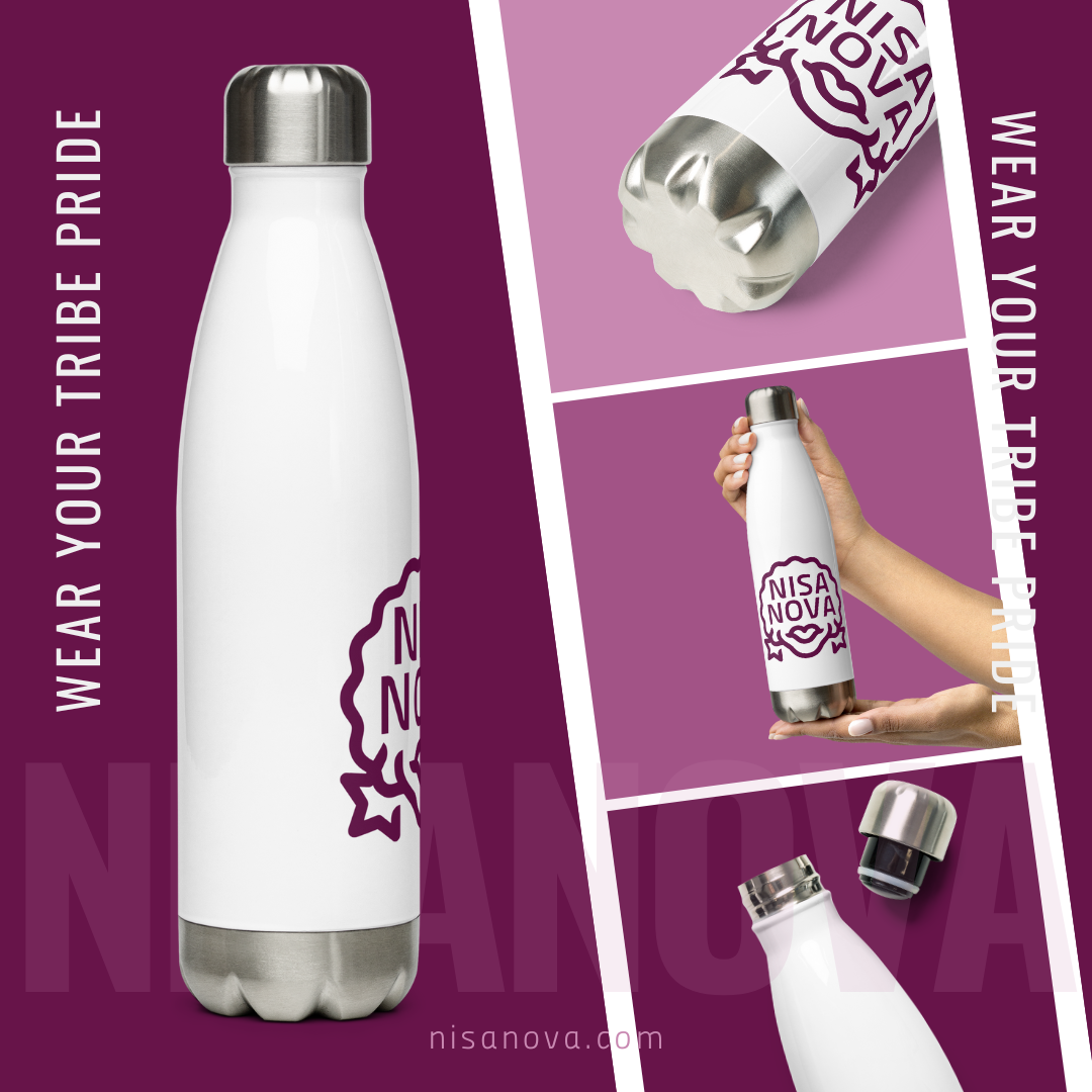 NisaNova Stainless Steel Water Bottle