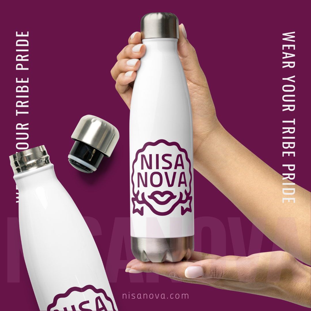 NisaNova Stainless Steel Water Bottle