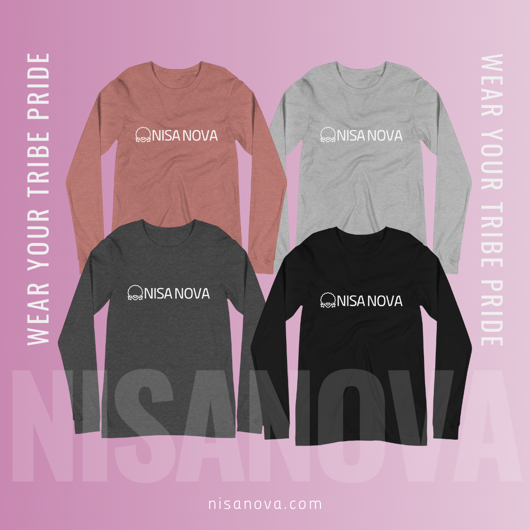 NisaNova Logo Unisex Long Sleeve Tee