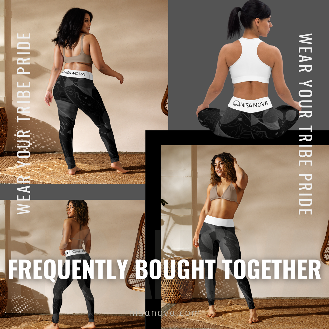 NisaNova Black Yoga mat
