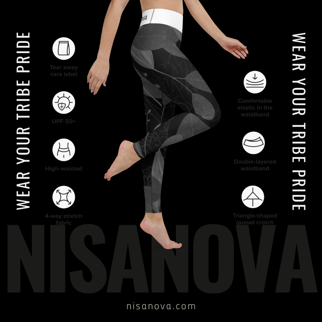 NisaNova Black Yoga Leggings