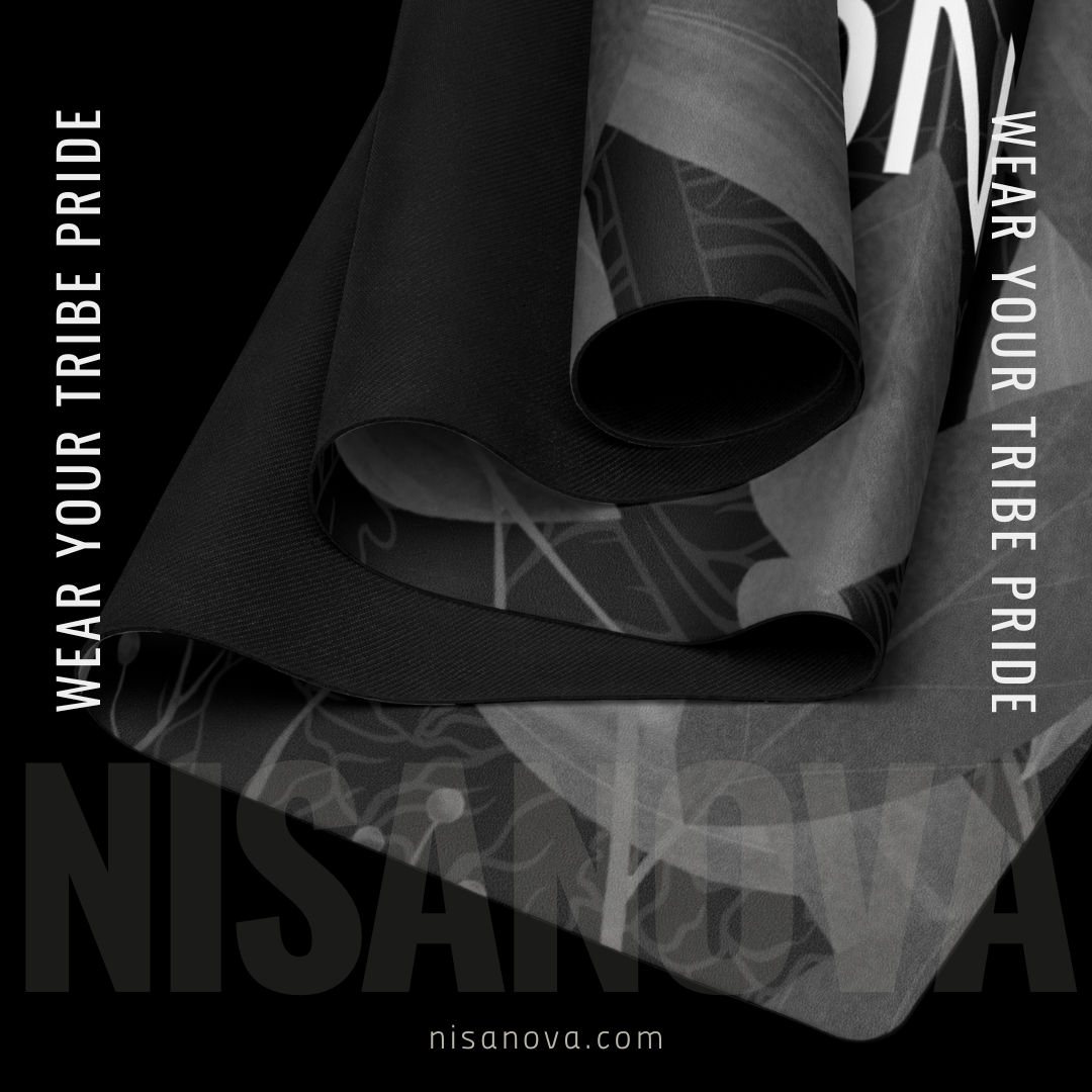 NisaNova Black Yoga mat