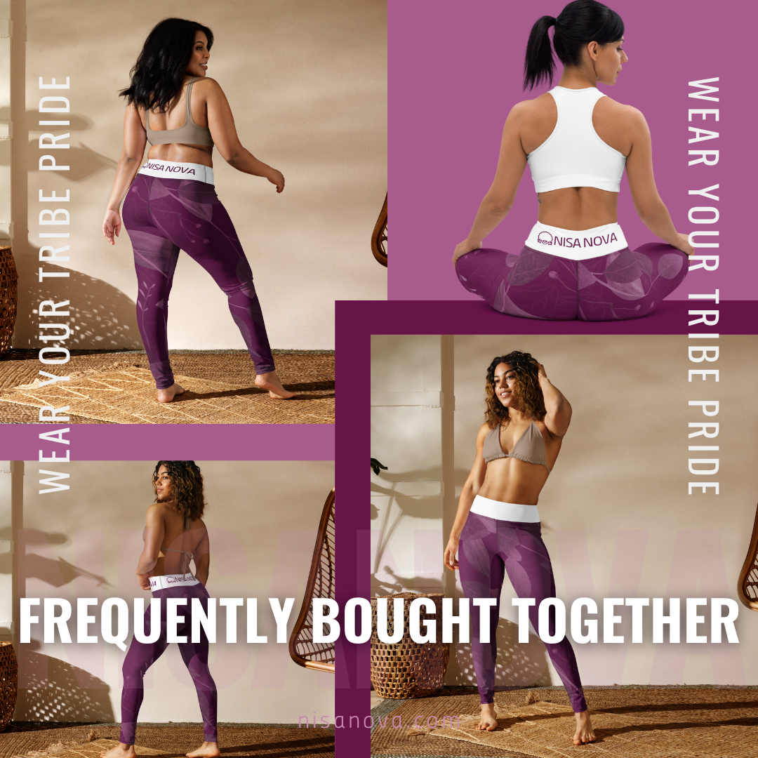 NisaNova Purple Yoga mat