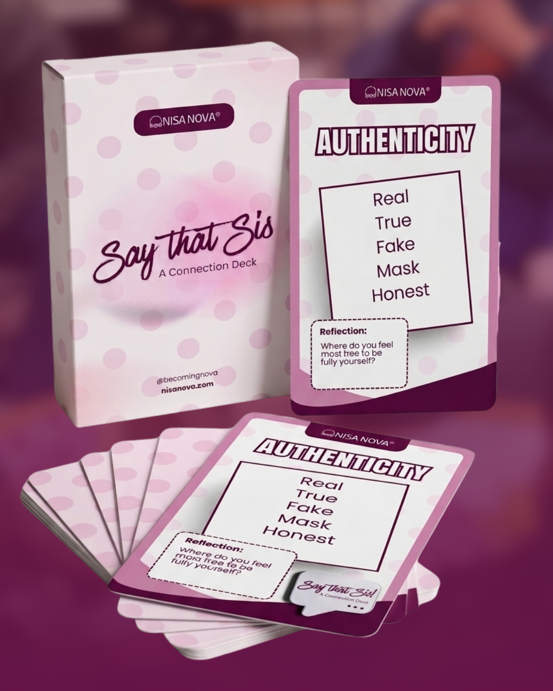(Pre-Order) Say that Sis™ Card Deck