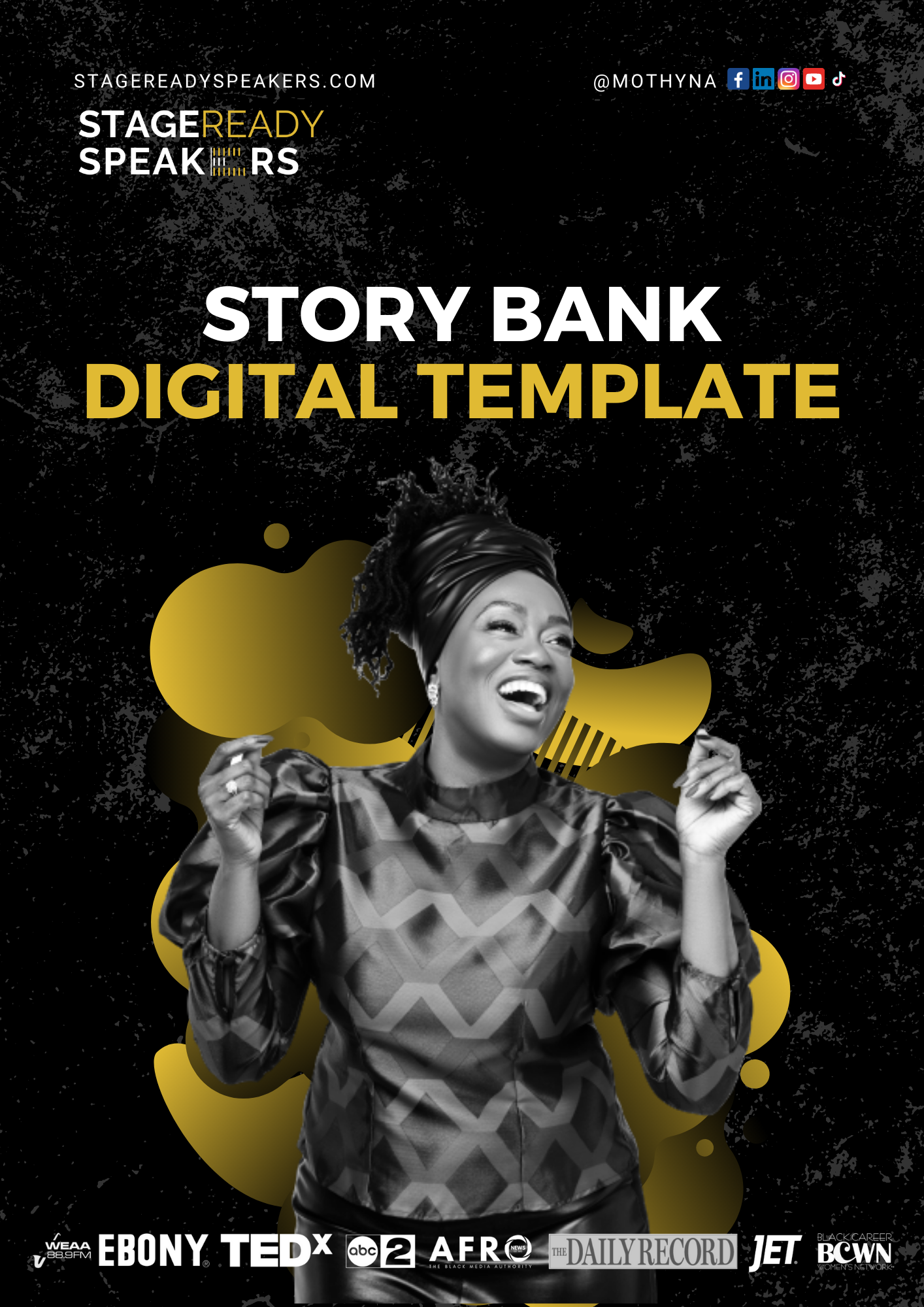 Digital Story Bank Template (GOOGLE SHEETS)