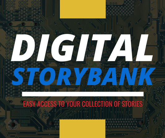 Digital Story Bank Template (GOOGLE SHEETS)