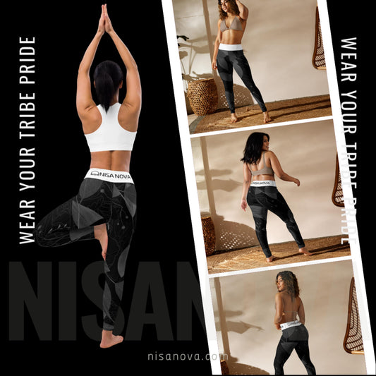 NisaNova Black Yoga Leggings